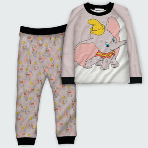 Gray Disney Pet Dumbo Pajamas