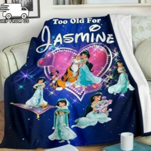 We Are Never Too Old For Jasmine Blanket