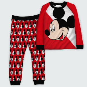 Beauty And The Beast Pajama Yellow With Black Border